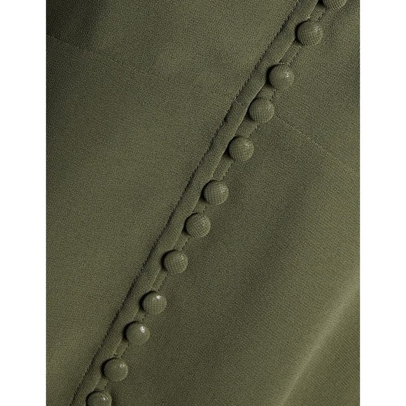 HAUTE HIPPIE 🌼 Pussy-Bow Crepe de Chine Dress NWT - Picture 4 of 7